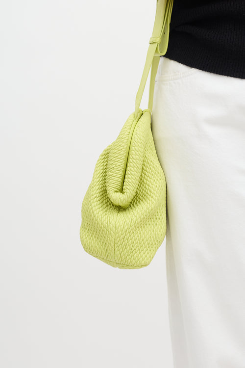 Bottega Veneta Quilted Leather Medium Point Bag