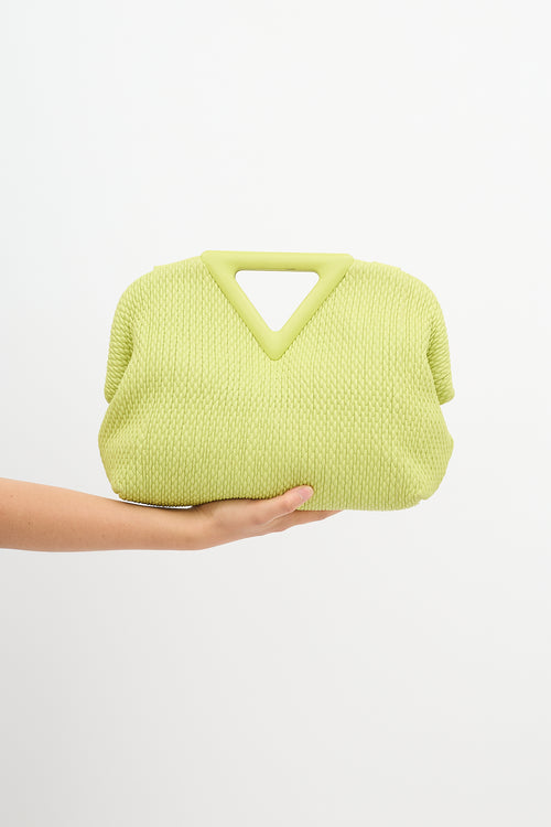 Bottega Veneta Quilted Leather Medium Point Bag