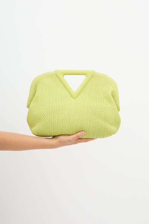 Bottega Veneta Quilted Leather Medium Point Bag