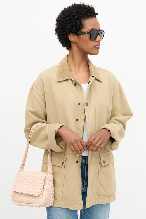 Bottega Veneta Padded Intrecciato Mini Cobble Bag