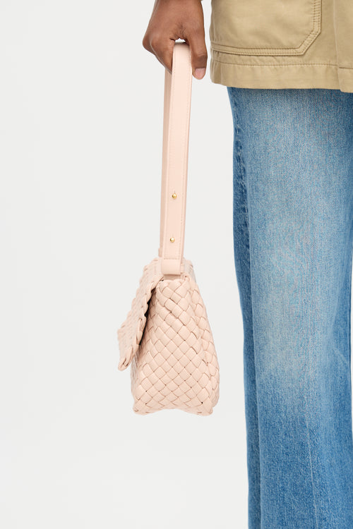 Bottega Veneta Padded Intrecciato Mini Cobble Bag