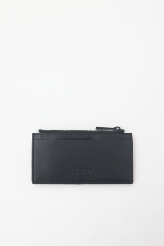 Bottega Veneta Intrecciato Leather Zippered Card Case