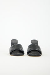 Bottega Veneta Padded Leather Rubber Lido Mule
