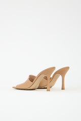Bottega Veneta Leather Stretch Mule