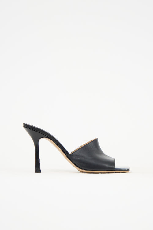 Bottega Veneta Leather Stretch Mule