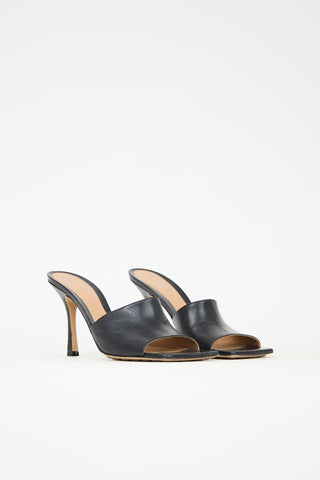 Bottega Veneta Leather Stretch Mule