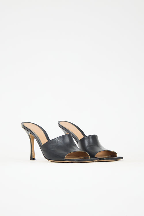 Bottega Veneta Leather Stretch Mule