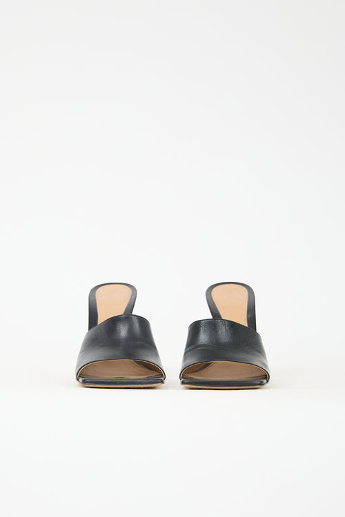Bottega Veneta Leather Stretch Mule