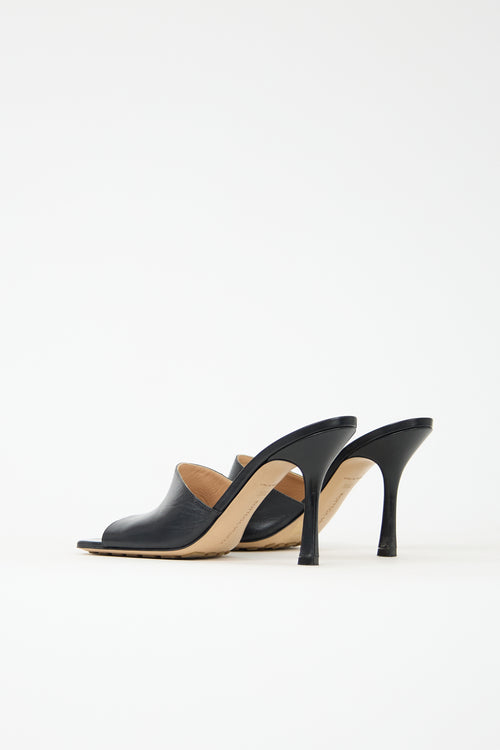 Bottega Veneta Leather Stretch Mule