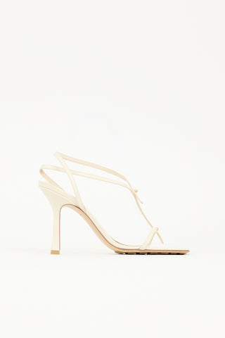 Bottega Veneta Leather Stretch Sandal