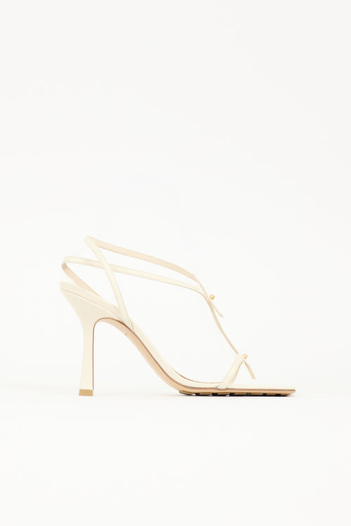 Bottega Veneta Leather Stretch Sandal