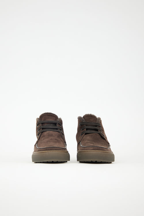 Brioni Suede Journey Boot
