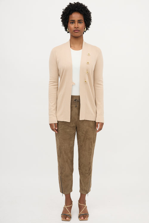 Brunello Cucinelli Cashmere Button Cardigan