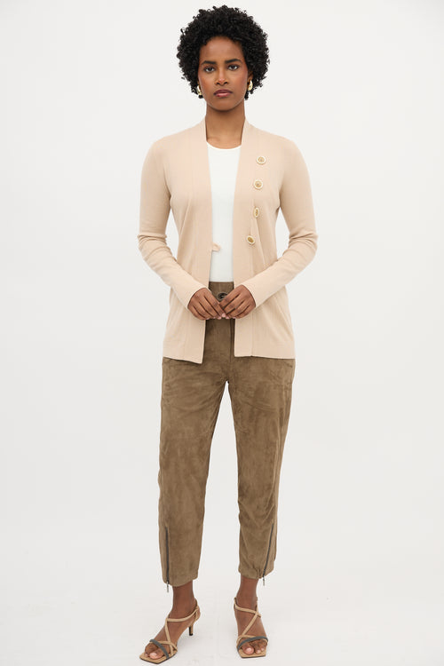 Brunello Cucinelli Cashmere Button Cardigan