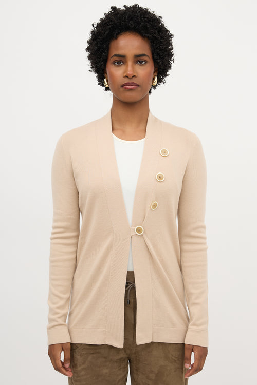 Brunello Cucinelli Cashmere Button Cardigan