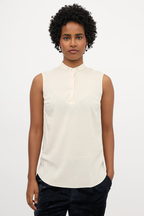 Brunello Cucinelli Sleeveless Blouse