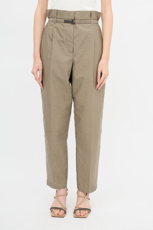 Brunello Cucinelli Monili Belted Trouser
