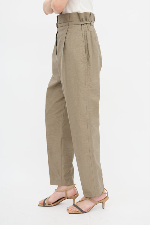Brunello Cucinelli Monili Belted Trouser