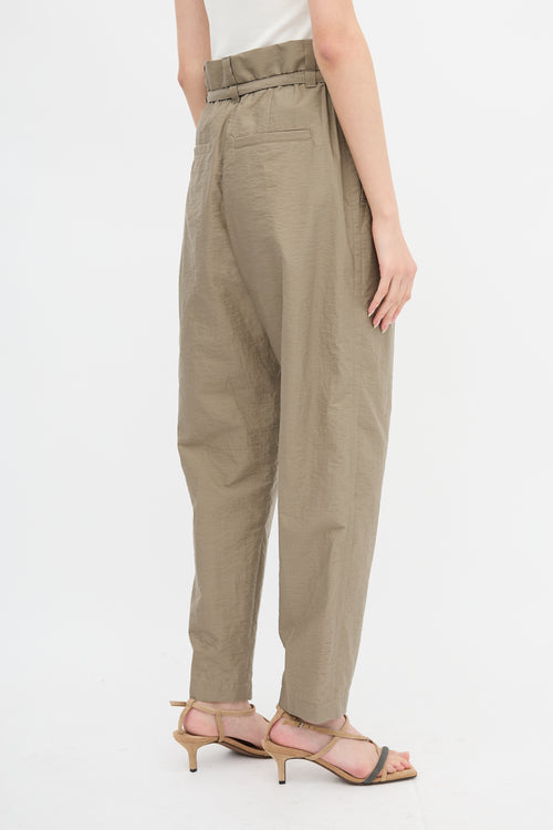 Brunello Cucinelli Monili Belted Trouser