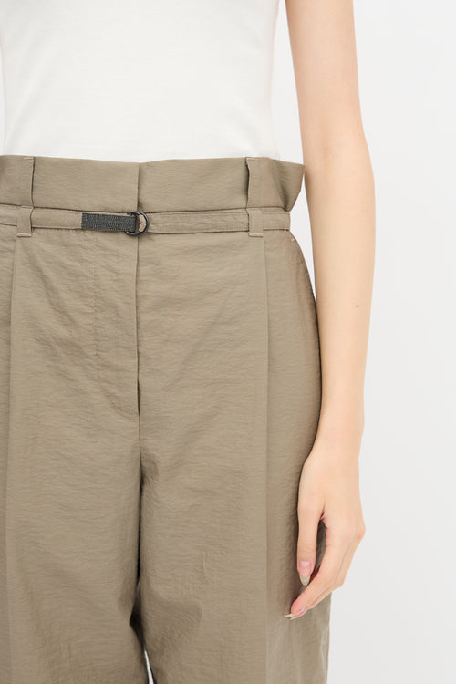 Brunello Cucinelli Monili Belted Trouser