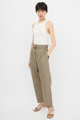 Brunello Cucinelli Monili Belted Trouser