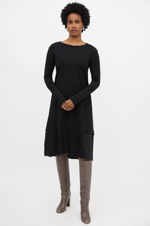 Brunello Cucinelli Wool Combination Dress