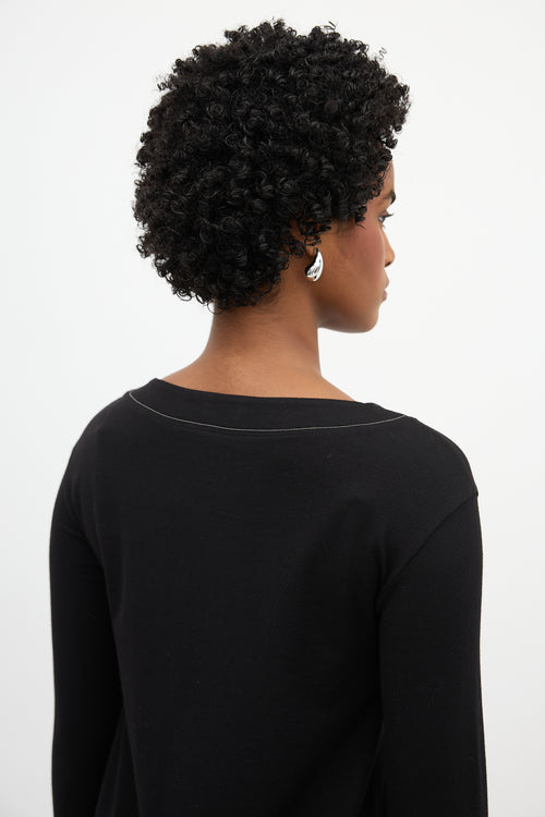 Brunello Cucinelli Wool Combination Dress