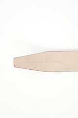 Brunello Cucinelli Suede Circular Buckle Belt