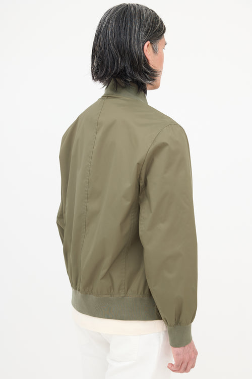 Brunello Cucinelli Nylon Bomber Jacket
