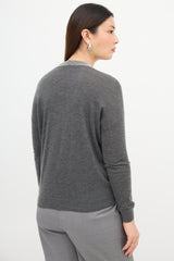 Brunello Cucinelli Cashmere Monili Trim Cardigan