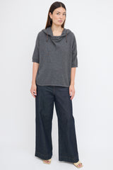 Brunello Cucinelli Cashmere Short Sleeve Hoodie