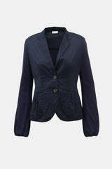 Brunello Cucinelli Knit Panelled Blazer