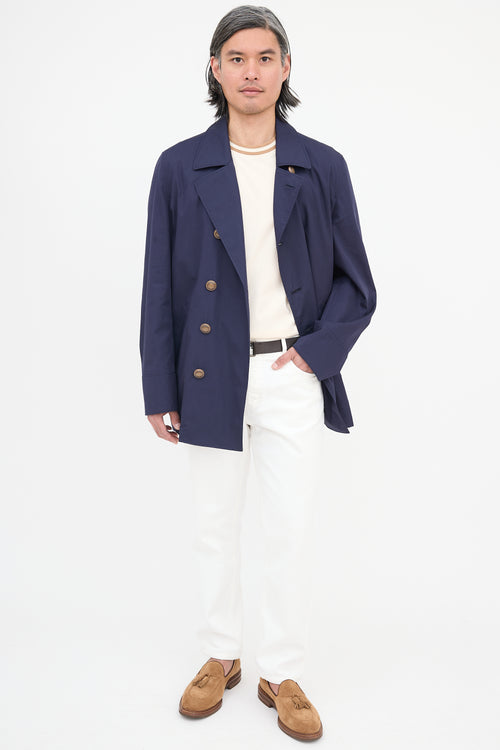 Brunello Cucinelli Double Breasted Short Coat