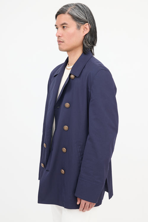 Brunello Cucinelli Double Breasted Short Coat