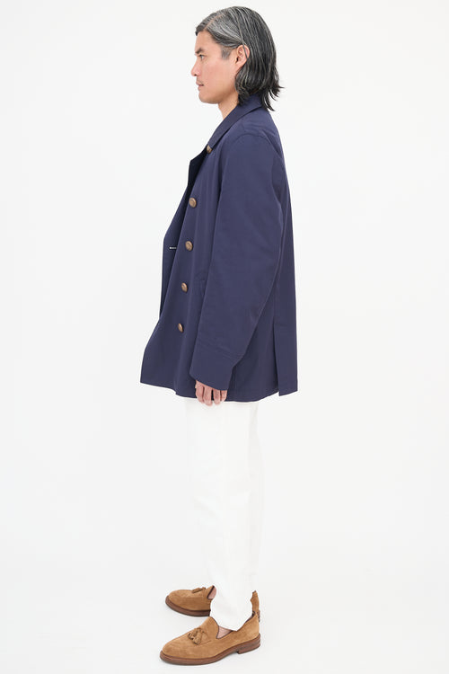 Brunello Cucinelli Double Breasted Short Coat