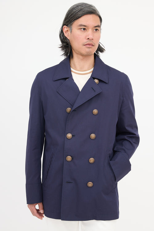 Brunello Cucinelli Double Breasted Short Coat