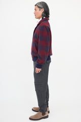 Brunello Cucinelli Wool Tartan Jacket