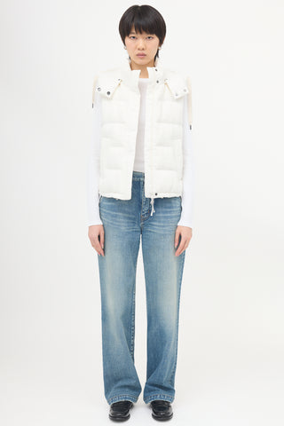 Brunello Cucinelli Corduroy Down Puffer Vest