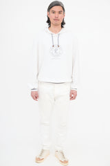 Brunello Cucinelli Embroidered Logo Hoodie