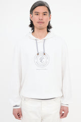 Brunello Cucinelli Embroidered Logo Hoodie