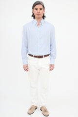 Brunello Cucinelli Gingham Slim Fit Shirt