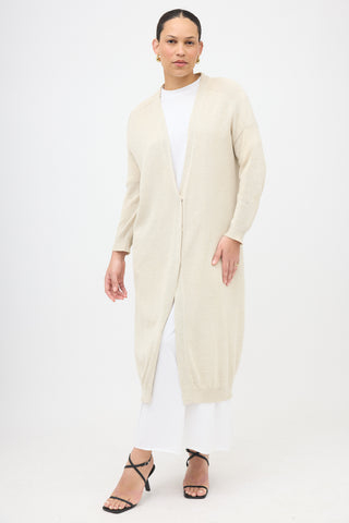 Brunello Cucinelli Mesh Knit Cardigan