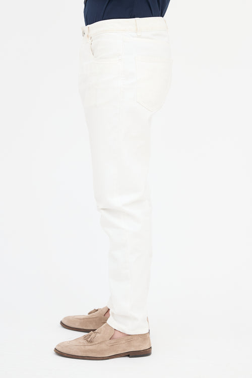 Brunello Cucinelli Leisure Fit Distressed Jeans