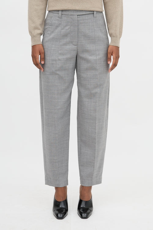 Brunello Cucinelli Wool Tapered Trouser
