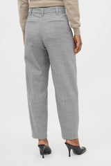 Brunello Cucinelli Wool Tapered Trouser