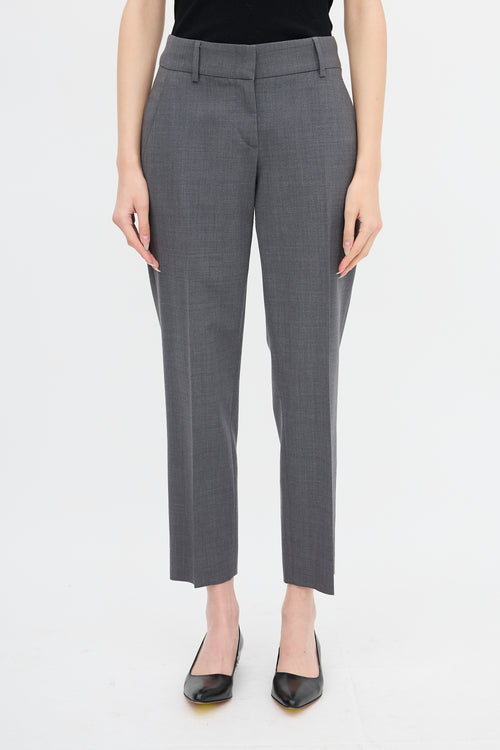 Brunello Cucinelli Wool Tapered Trouser