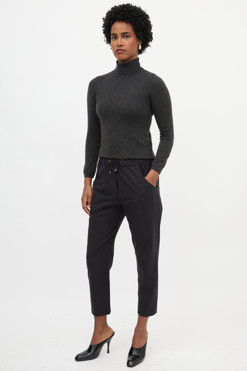 Brunello Cucinelli Monili Drawstring Trouser