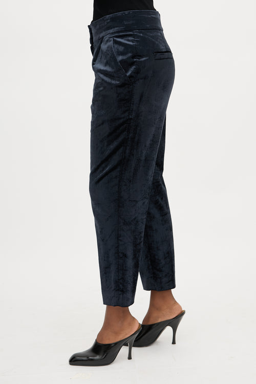 Brunello Cucinelli Velvet Tapered Trouser