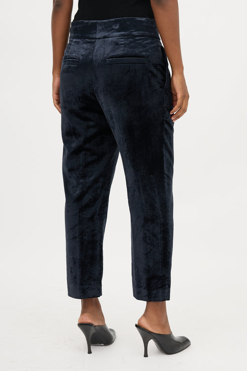 Brunello Cucinelli Velvet Tapered Trouser