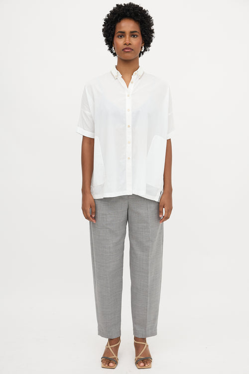 Brunello Cucinelli Monili Trim Shirt